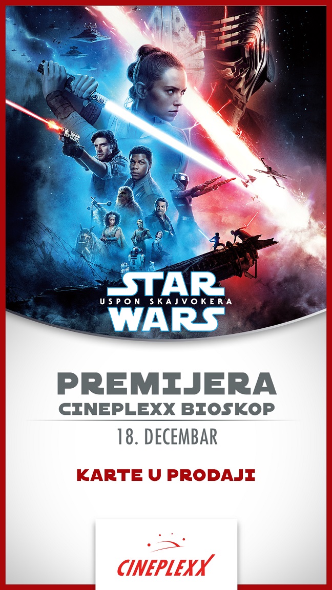 Premijera STAR WARS Uspon Sjavokera